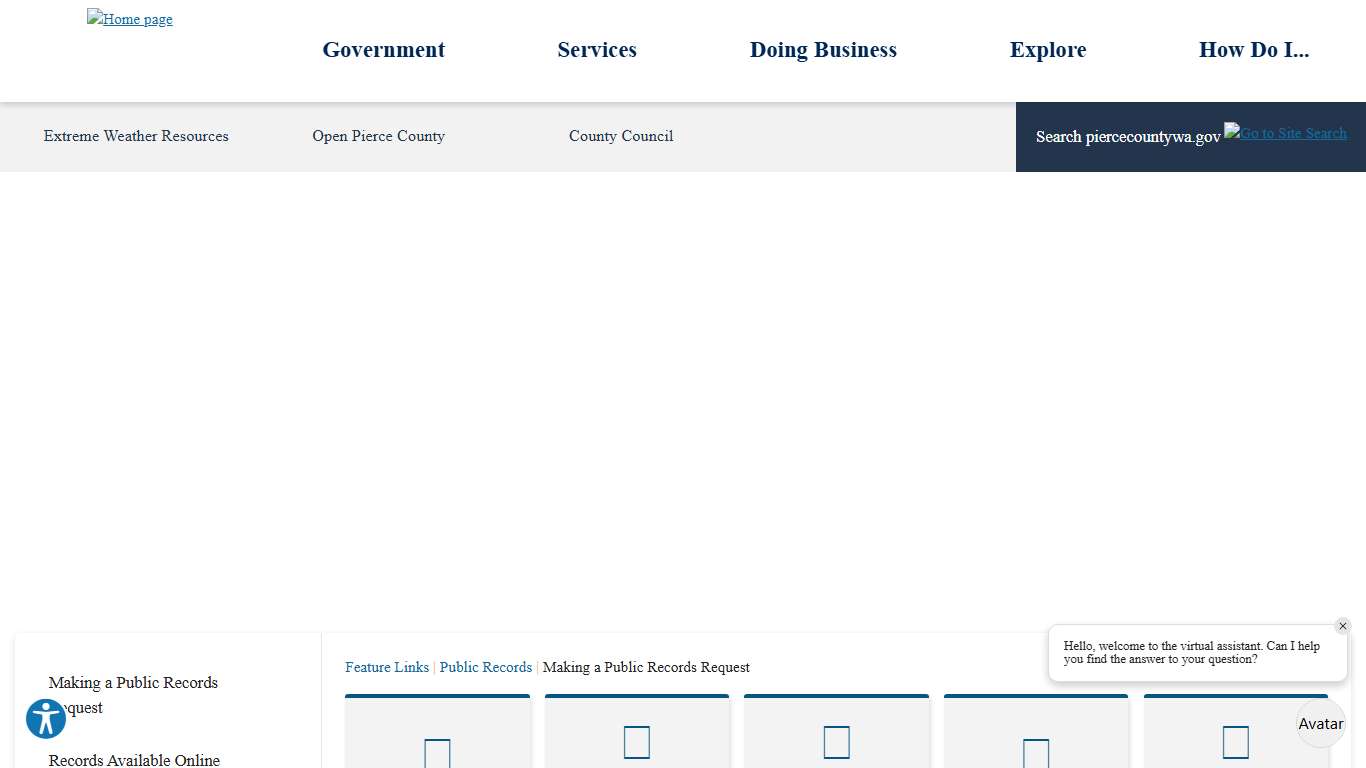Making a Public Records Request | Pierce County, WA - Official Website